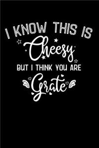 I Know This Is Cheesy But I Think You're Grate