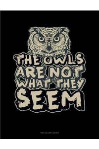 The Owls Are Not What They Seem