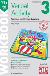 11+ Verbal Activity Year 3/4 Workbook 3