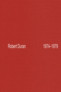 Robert Duran: 1974-1979