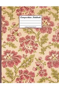 Composition Notebook College Ruled 8.5x11
