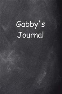 Gabby Personalized Name Journal Custom Name Gift Idea Gabby