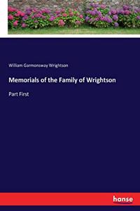 Memorials of the Family of Wrightson