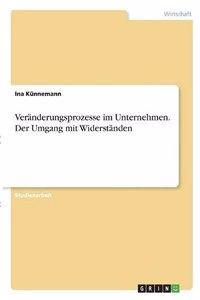 Veränderungsprozesse im Unternehmen. Der Umgang mit Widerständen