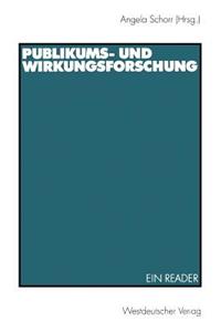 Publikums- Und Wirkungsforschung