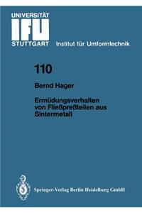 Ermüdungsverhalten von Fließpreßteilen aus Sintermetall