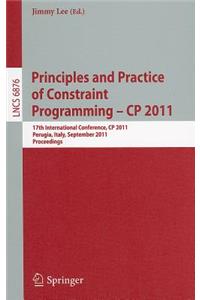 Principles and Practice of Constraint Programming -- CP 2011