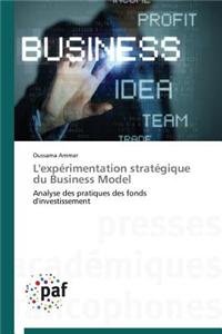L'Expérimentation Stratégique Du Business Model
