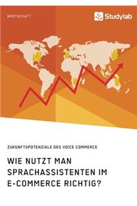 Wie nutzt man Sprachassistenten im E-Commerce richtig? Zukunftspotenziale des Voice Commerce