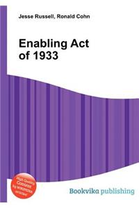 Enabling Act of 1933