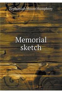 Memorial sketch