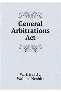 General Arbitrations Act