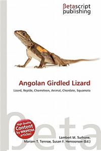 Angolan Girdled Lizard