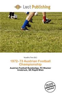 1972-73 Austrian Football Championship