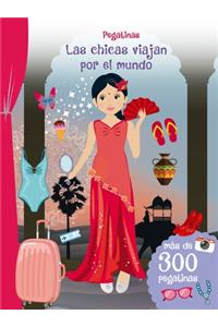 Pegatinas - Las Chicas Viajan Por El Mundo