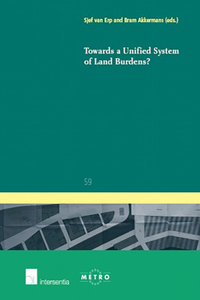 Towards a Unified System of Land Burdens?: Volume 59