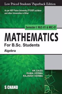 Mathematics For B.Sc. Students Semester I: MJC-01 & MIC-01 | Algebra - NEP 2020 Bihar Universities