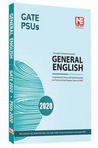 General English for GATE 2020 and PSUs 2020 -Theory and Previous Year Solved Papers