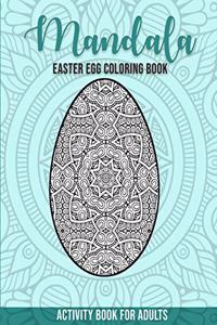 Mandala Easter Egg Coloring Book