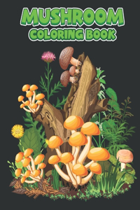 Mushroom Coloring Book