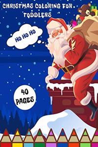 Christmas Coloring Book for Toddlers