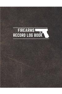 Firearms Record Log Book