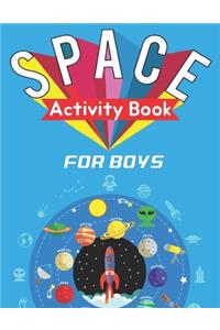 Space Activity Book for Boys