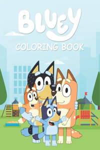 Bluey Coloring Book