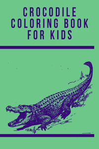 Crocodile Coloring Book For Kids