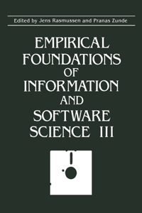 Empirical Foundations of Information and Software Science III