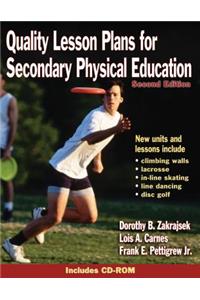 Quality Lesson Plans for Secondary Physical Education