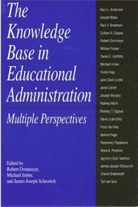 Knowledge Base in Educational Administration