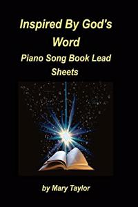 Inspired By God's Word Piano Song Book Lead Sheets