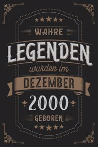 Wahre Legenden wurden im Dezember 2000 geboren