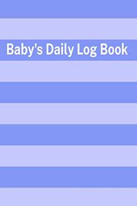 Baby's Daily Log Book