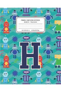Primary Composition Notebook Grades K-2 Story Journal H