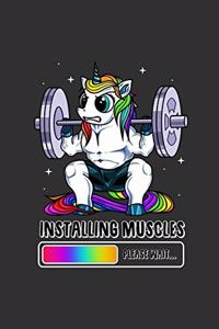 Installing Muscles Please Wait