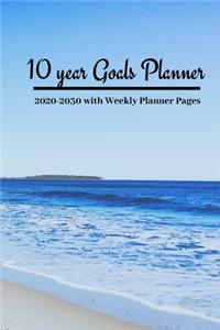 10 year Goals Planner 2020-2030