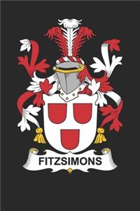 Fitzsimons: Fitzsimons Coat of Arms and Family Crest Notebook Journal (6 x 9 - 100 pages)