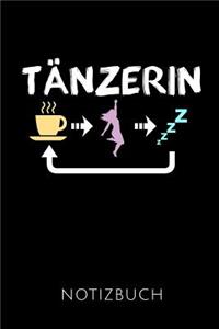 Tänzerin Notizbuch