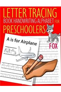 Letter Tracing Book Handwriting Alphabet for Preschoolers Fox