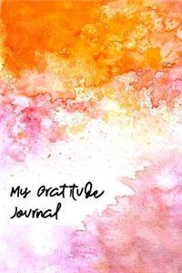 My Gratitude Journal