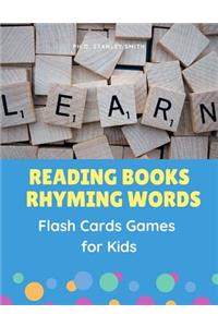 Reading Books Rhyming Words Flash Cards Games for Kids