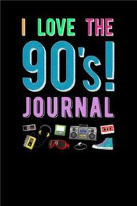 I Love The 90s Journal