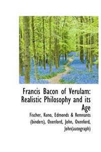 Francis Bacon of Verulam