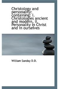 Christology and Personality