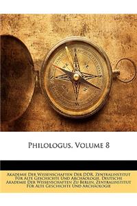 Philologus, Achter Jahrgang