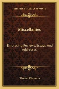 Miscellanies