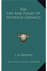 The Life and Poems of Nicholas Grimald