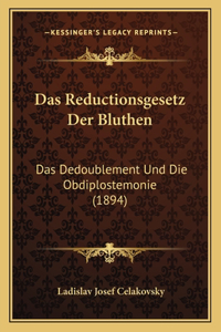 Reductionsgesetz Der Bluthen